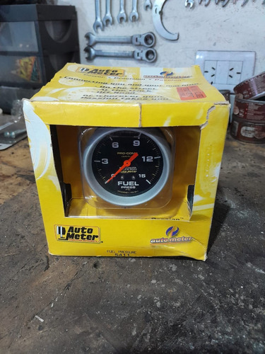 Autometer - Reloj Presión Combustible Para Carburador