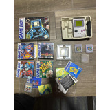 Lote Game Boy Classic Original Con Juegos En Caja Nintendo