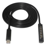 Cable Adaptador De Corriente Tipo C A 2 Para Microsoft