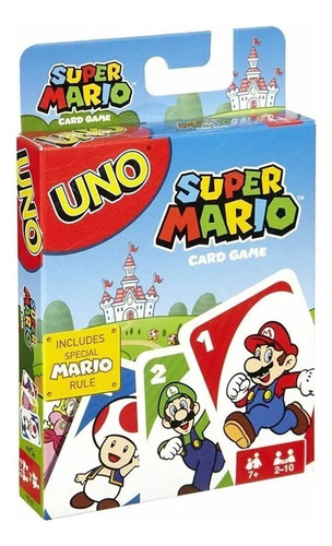 Juego De Cartas Mario Bross Excelente Calidad 