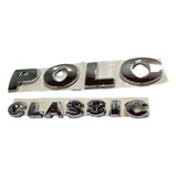 Insignia Emblema Vw Polo Classic 01/08 Baul Cromado