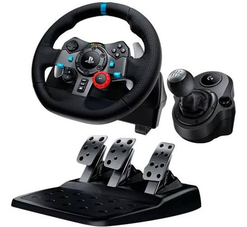 Volante Logitech G29, Pedales Y Palanca De Cambios En H