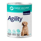 Alimento Húmedo Agility Perro Cachorro Pouch Lata 340g X2un