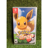 Pokemon Lets Go Evee - Nintendo Switch Físico