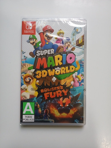 Mario 3d World Bowser Fury Nintendo Switch  Físico