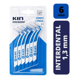 Escova Interdental Kin - Conico 1,3 Mm - 6 Unidades