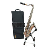 Saxofone Tenor Bb Niquelado - Quasar Qts200n