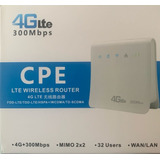 Router Wifi 4g Lte Sim Card - 300mbps -  Liberado -