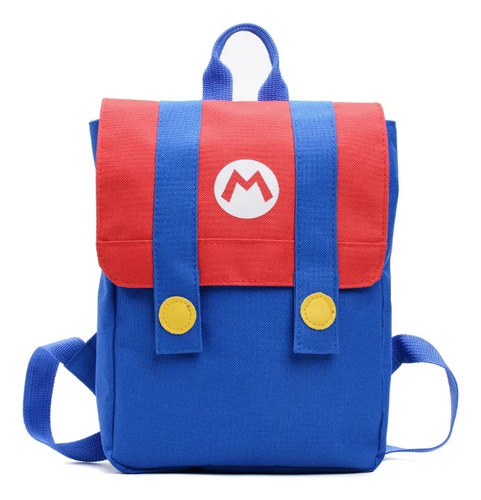 Mochila Super Mario Bros Para Niños 