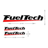 Adesivo Fueltech Carro Turbo Rebaixado Som 3 Unidades
