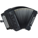 Hohner Compadre E/a/d - Acordeón Diatónico De 3 Filas, Negro