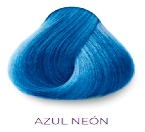 Kit Tinte Küül Color System  Funny Colors Tono Azul Neón Para Cabello