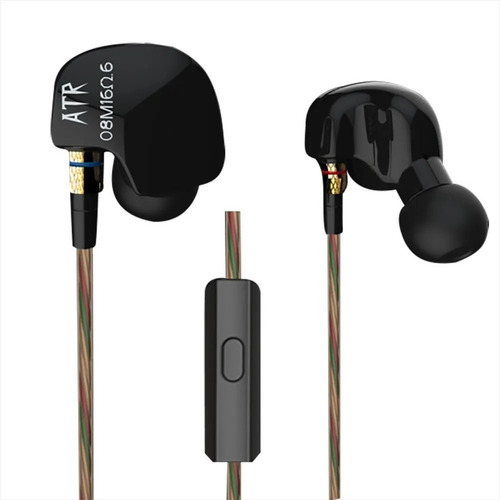 Auriculares Kz Atr In Ear Monitoreo Con Mic Oferta En Stock