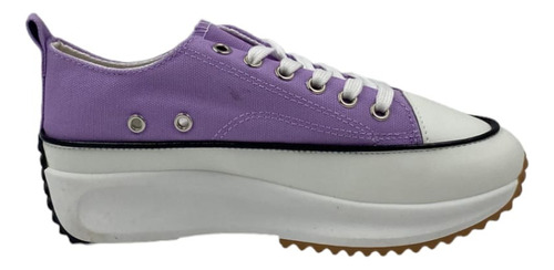 Zapatilla Purpura Plataforma Mujer A170-gb130 