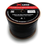 Bobina Cable Utp Cat6 305 Metros Xcase Doble Forro Exterior