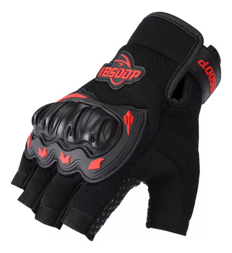 Guantes De Moto De Medio Dedo Para Hombre Y Mujer Transpirab