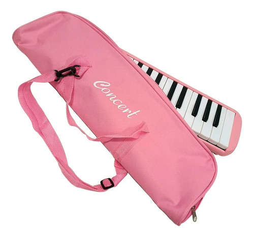 Escaleta 32 Teclas Strinberg Com Case Rosa + Frete