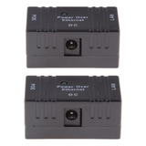 2x Módulo Adaptador De Divisor De Inyector Rj-45 Poe Pasivo