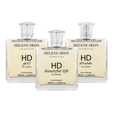 Perfume Helene Deon Hd Dream Hd Girl Hd Beautiful 100ml(3un)