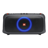 Parlante Jbl Partybox On-the-go Portátil Con Bluetooth Waterproof Black 100v/240v 