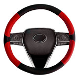 Funda Cubre Volante Universal Rojo/negro Nissan Versa 2015