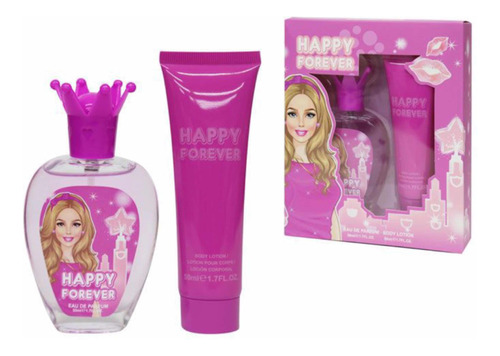 Set Perfume + Loción Para Niñas Barbie