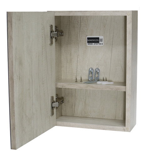 Organizador Botiquin Con Espejo 27l X37h X12f Color Elegir