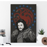 Vinilo Decorativo 30x45cm Game Of Thrones Jon Snow M5