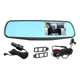 Cámara Dvr Para Retrovisor Espejo Carro Full Hd Doble Canal