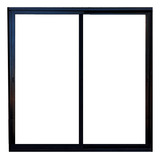 Ventanas Modena Negro 150x150 Blindex Laminado 3+3 Fabrica