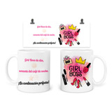 Taza 11 Oz Tap28. Cafe Girl Boss Emprendedor Nails Makeup