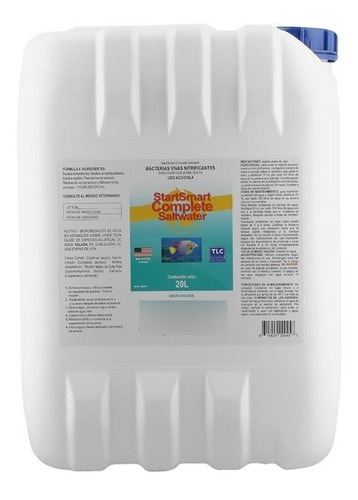 Bacteria Para Acuario Marino Smart Complete 20l