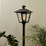 Farol Con Columna Para Jardín Exterior En Hierro Fabrica