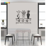 Vinil Decorativo Bienvenidos Macetas Decorativas Sticker 