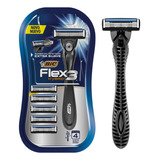 Rastrillo Bic Flex 3 Hybrid Cabeza Móvil Hombre 6 Piezas