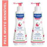 Mustela Bebê Gel Banho Cabelo Corpo Pele Muito Sensível 02un