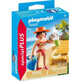 Playmobil Special Plus 70300 - Turista Con Reposera