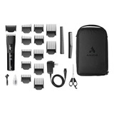 Kit De Máquina Recortadora Inalámbrica Andis, 21 Piezas, Modelo Clc-5, Color Negro, Estuche Suave