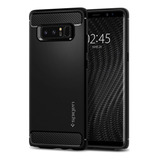 Spigen Rugged Armor Funda P/ Samsung Galaxy Note 8 Negro Mat