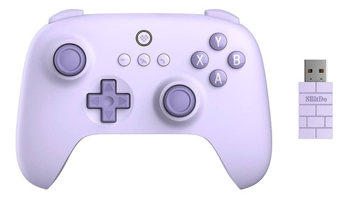 Controle 8bitdo Ultimate C Wireless 2.4g  Violeta - Original