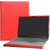 Estuche Protector Para Lenovo Ideapad De 15.6 Pulgadas, Rojo