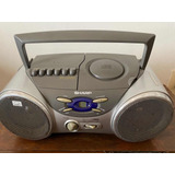 Rádio Portátil Sharp Qt-cd210 Funcionando Antigo