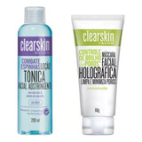 Kit Clearskin Tônico Adstringente + Másc.facial Holográfica