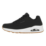 Zapatilla Skechers Uno - Stand On Air Hombre Black/white