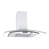 Coifa De Parede 70 Cm Fogatti Vidro Curvo Slim White Cor Branco 220v