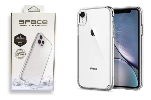 Capa Capinha Clear Case Space P/ iPhone 11 12 13 14 Pro Max