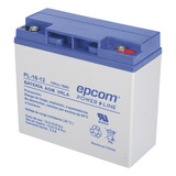 5 Baterías Recargables Epcom 12 V 18 Ah Multiusos