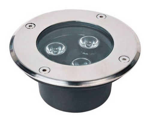 Bala De  Piso Led  3w Luz Calida