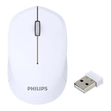 Mouse Philips M344 Wh Wls 3 Botones 1600 Dpi 