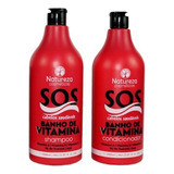 Kit Sos Vitamina Shamp + Cond Natureza Cosméticos